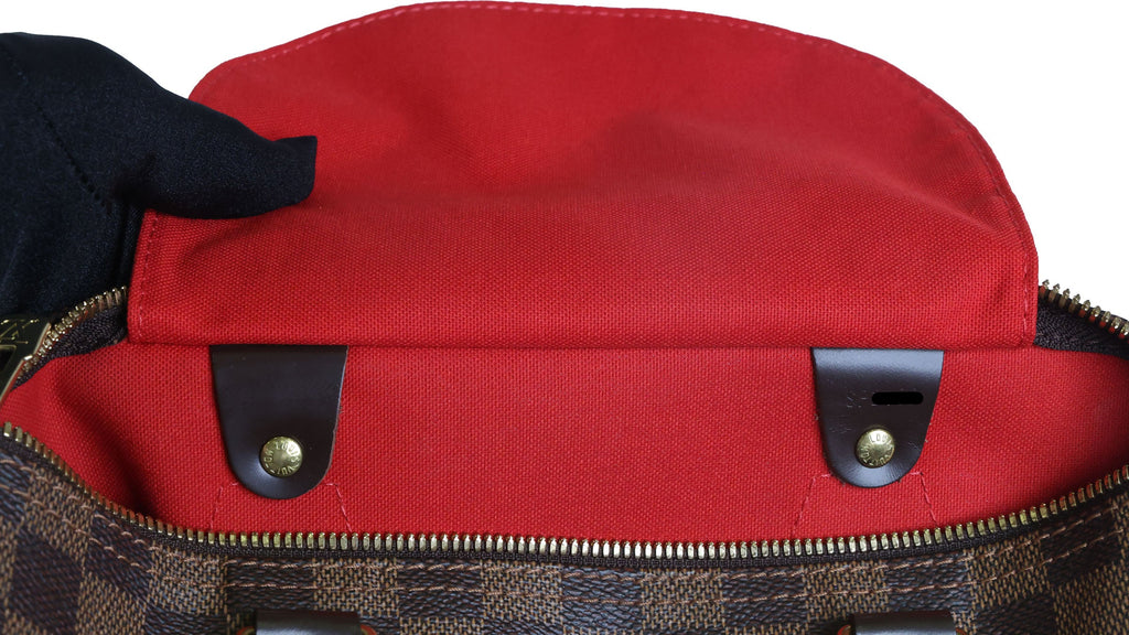 Preowned Louis Vuitton Speedy Bandouliere 30 Damier Ebene | Luxe Again Maison