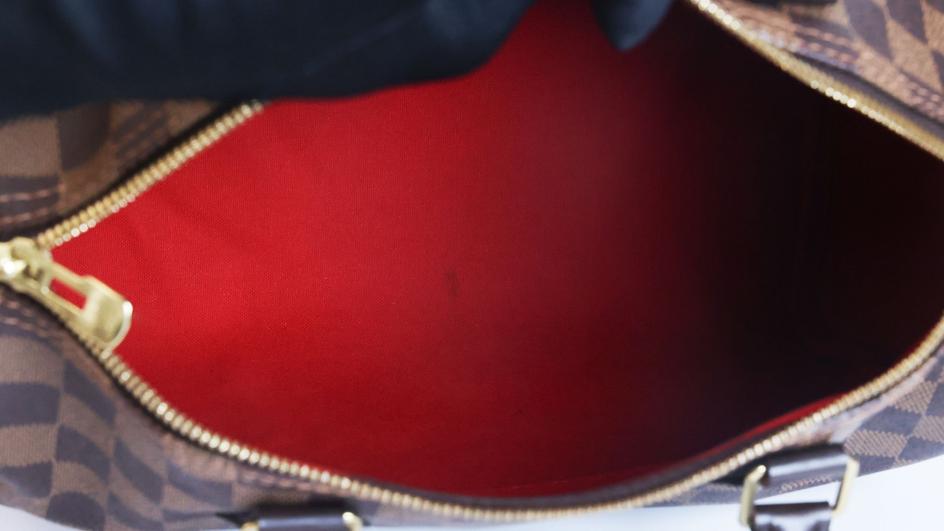 Preowned Louis Vuitton Speedy Bandouliere 30 Damier Ebene | Luxe Again Maison