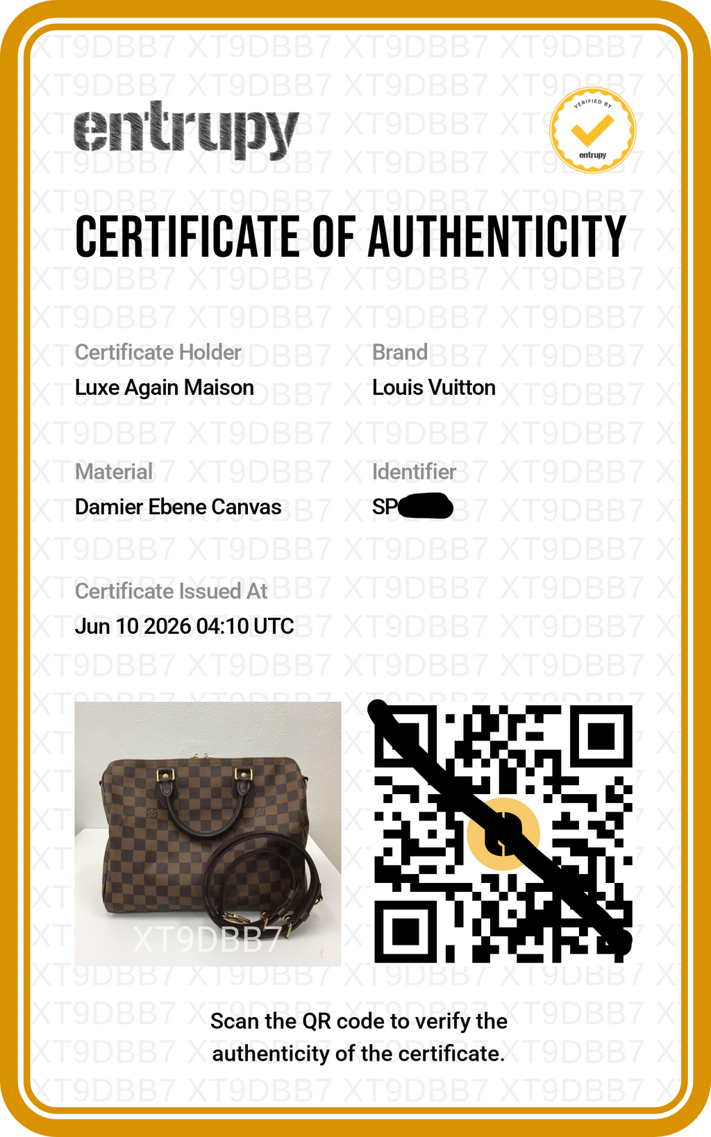 Preowned Louis Vuitton Speedy Bandouliere 30 Damier Ebene | Luxe Again Maison
