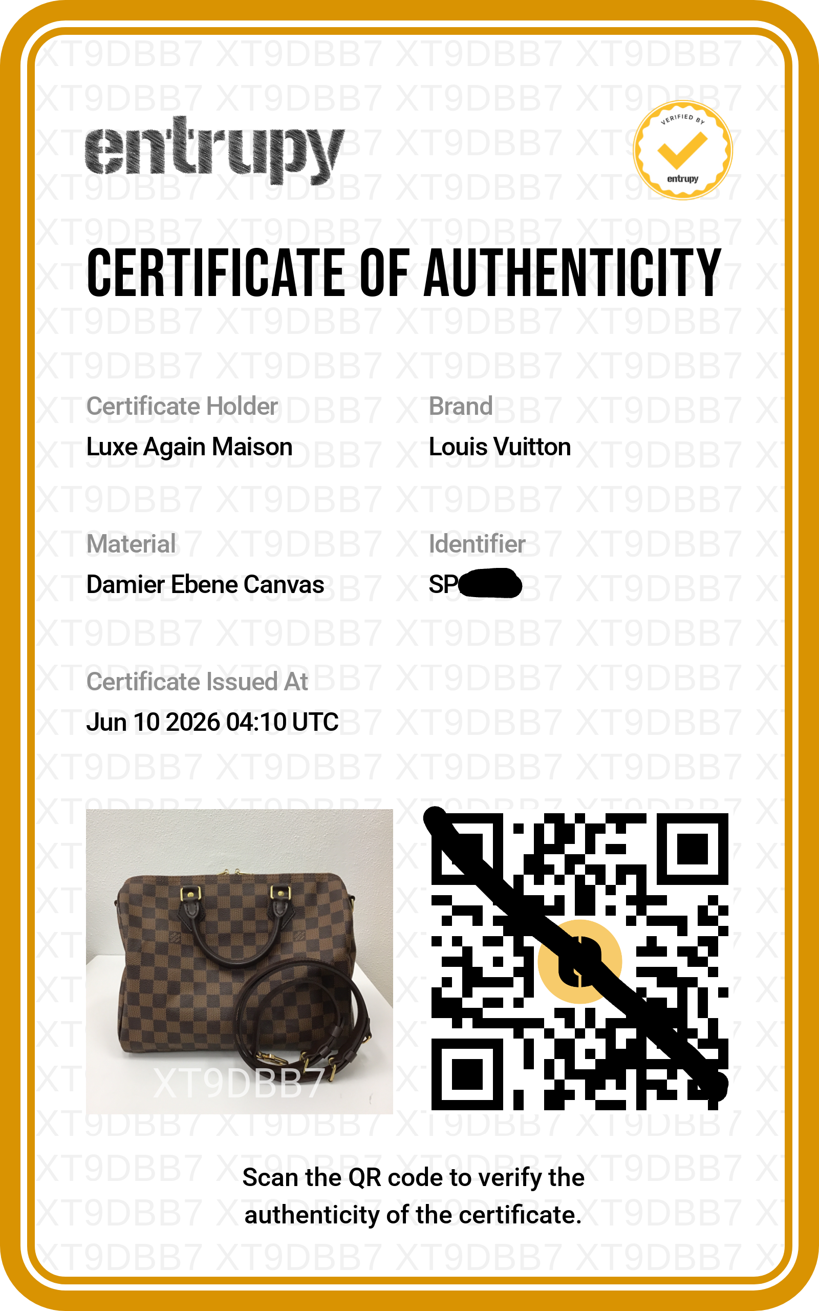 Preowned Louis Vuitton Speedy Bandouliere 30 Damier Ebene | Luxe Again Maison