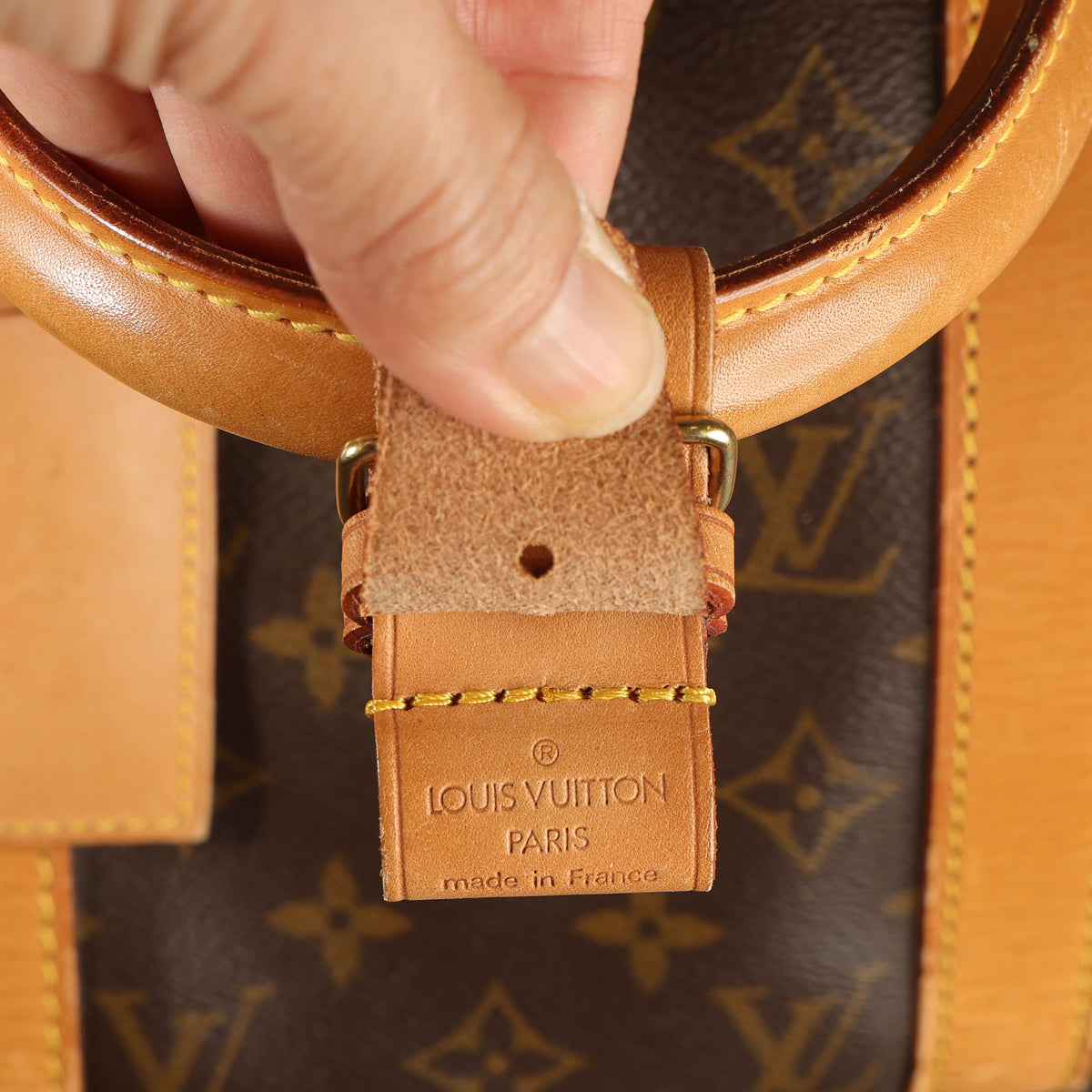Preowned Louis Vuitton Vintage Keepall 50 Monogram Brown SPXX13 | Luxe Again Maison