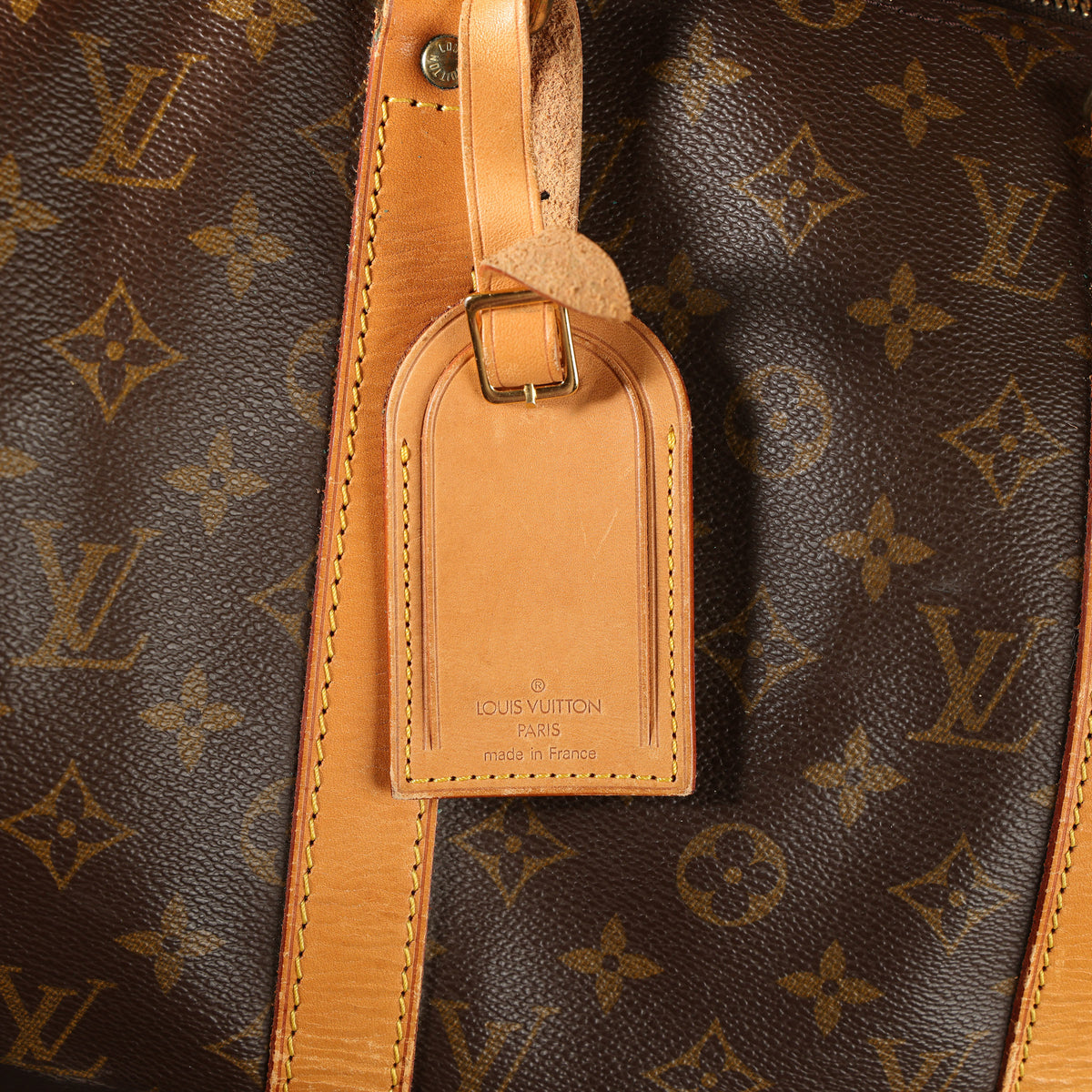 Preowned Louis Vuitton Vintage Keepall 50 Monogram Brown SPXX13 | Luxe Again Maison