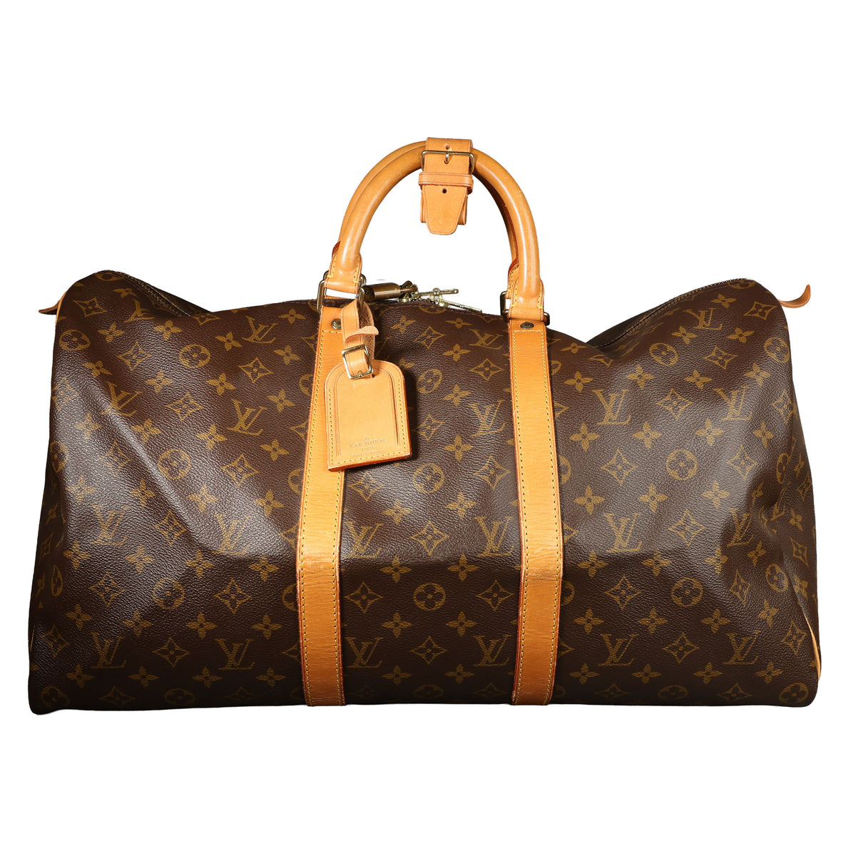 Preowned Louis Vuitton Vintage Keepall 50 Monogram Brown SPXX13 | Luxe Again Maison