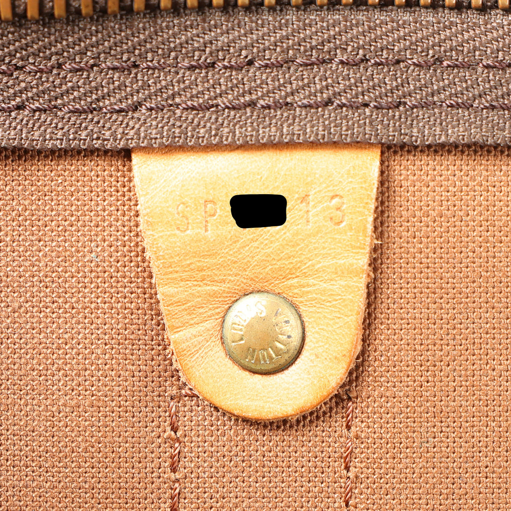 Preowned Louis Vuitton Vintage Keepall 50 Monogram Brown SPXX13 | Luxe Again Maison