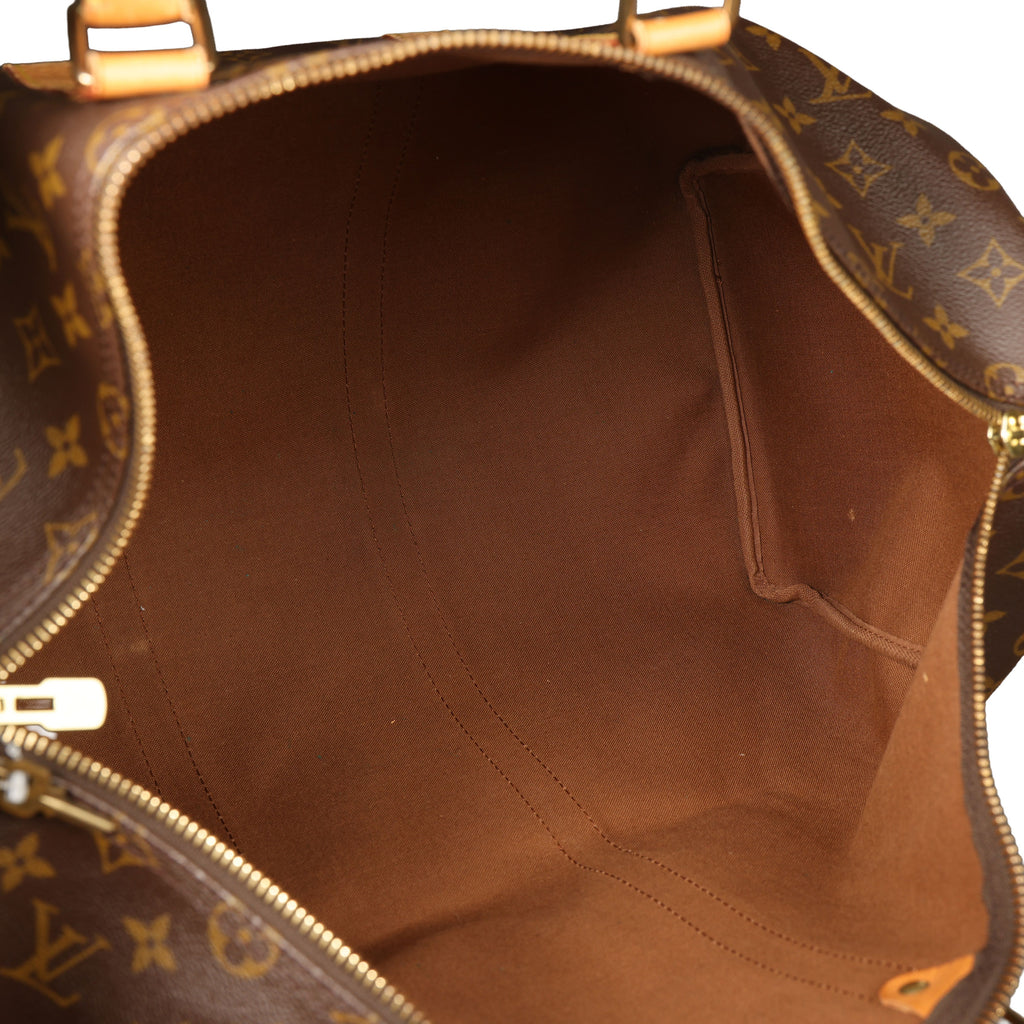 Preowned Louis Vuitton Vintage Keepall 50 Monogram Brown SPXX13 | Luxe Again Maison