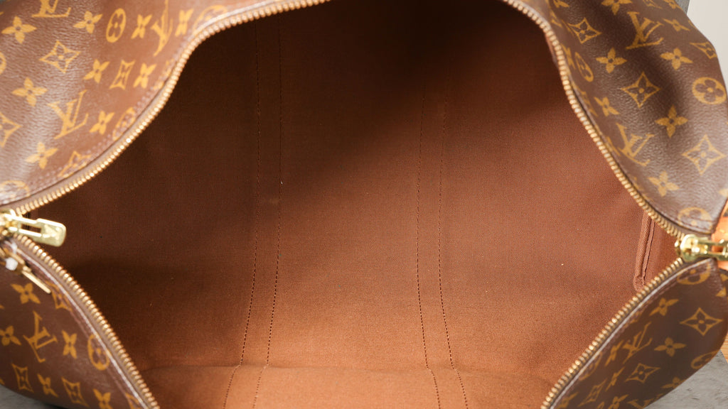 Preowned Louis Vuitton Vintage Keepall 50 Monogram Brown SPXX13 | Luxe Again Maison