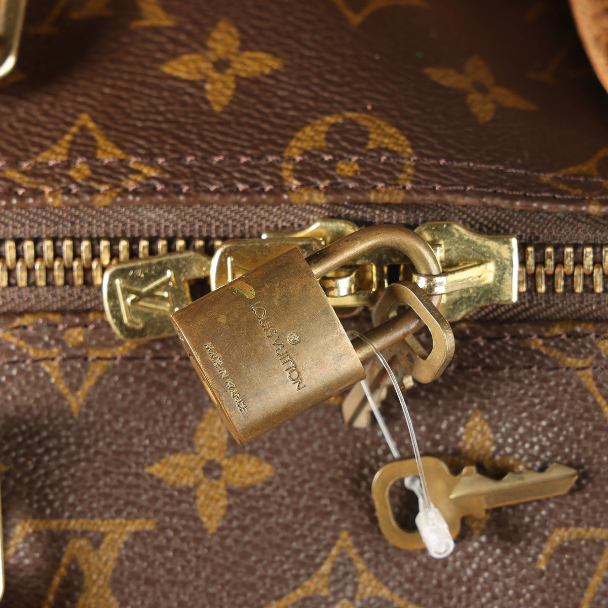Preowned Louis Vuitton Vintage Keepall 50 Monogram Brown SPXX13 | Luxe Again Maison