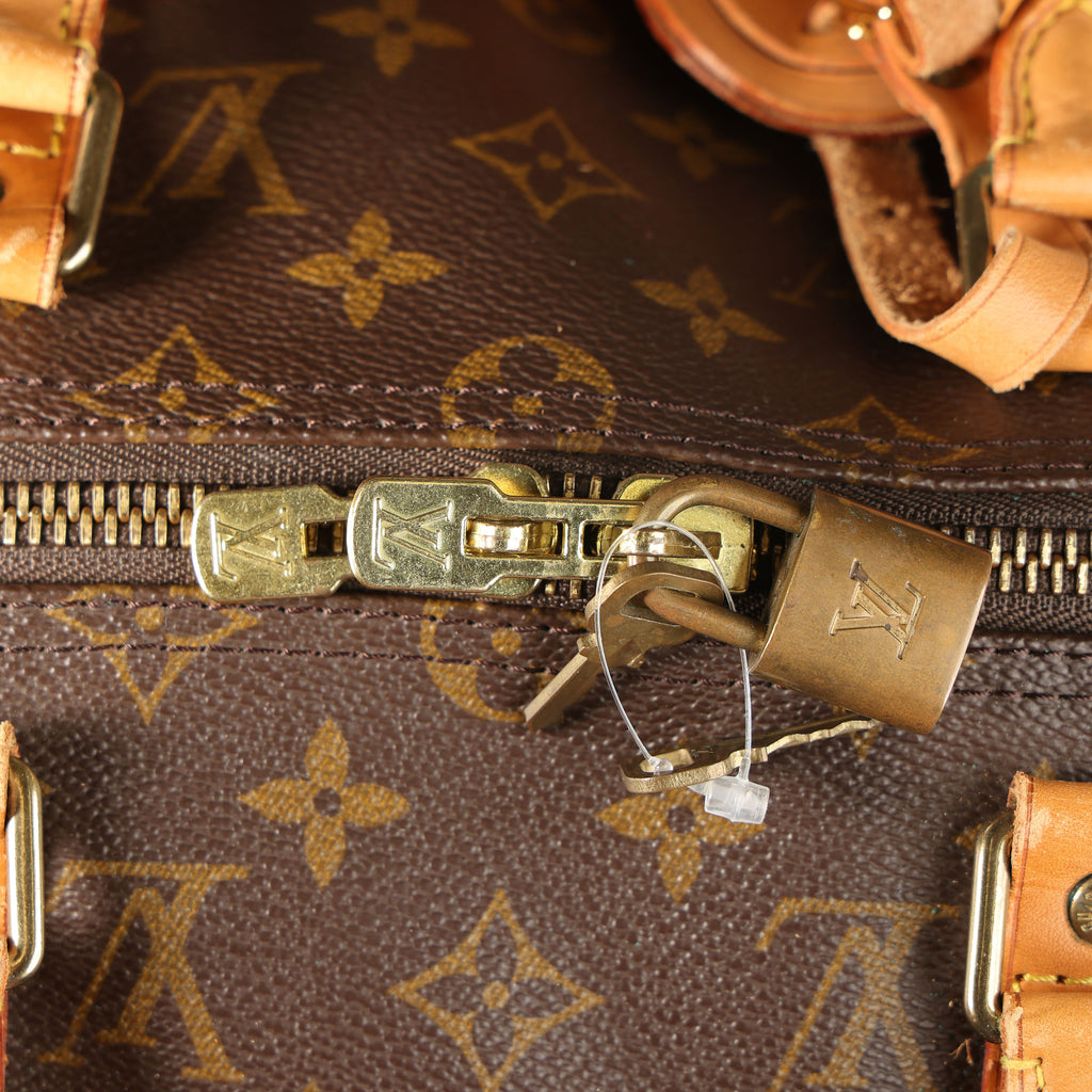 Preowned Louis Vuitton Vintage Keepall 50 Monogram Brown SPXX13 | Luxe Again Maison