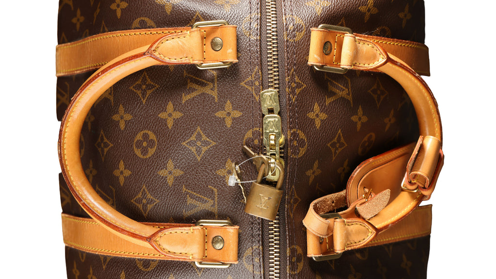 Preowned Louis Vuitton Vintage Keepall 50 Monogram Brown SPXX13 | Luxe Again Maison