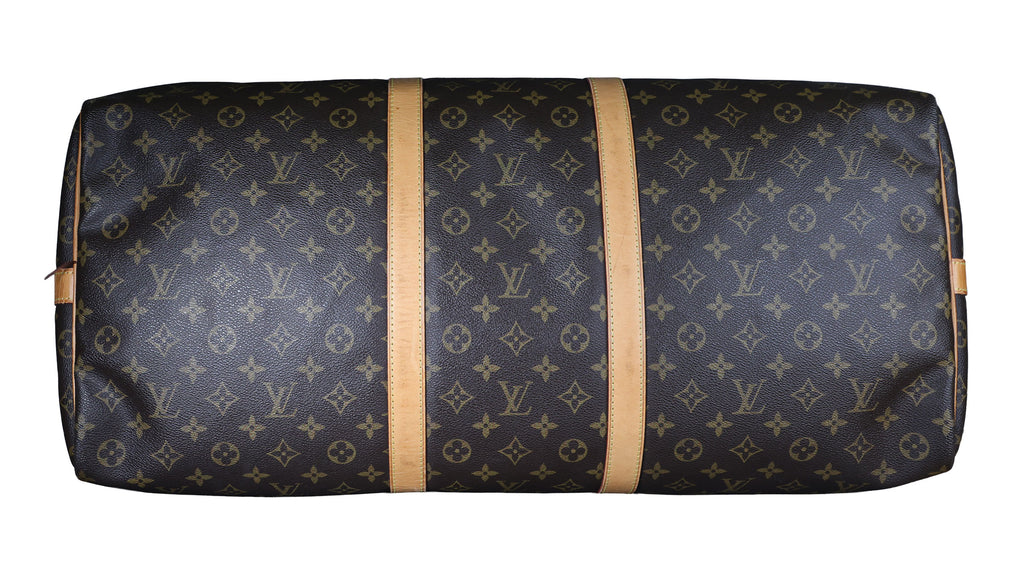 Preowned LOUIS VUITTON Vintage Keepall Bandouliere 60 Monogram Brown | Luxe Again Maison