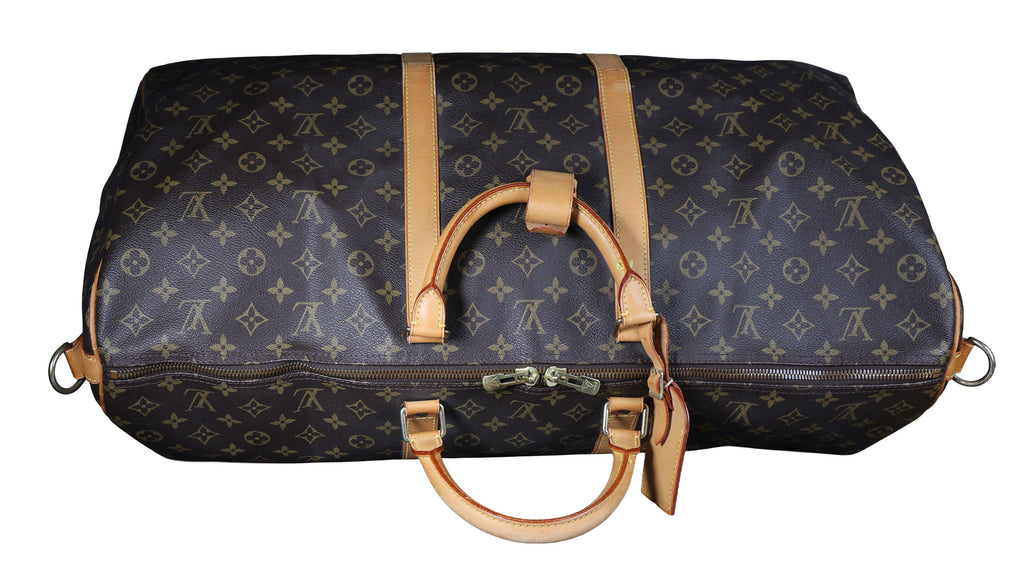 Preowned LOUIS VUITTON Vintage Keepall Bandouliere 60 Monogram Brown | Luxe Again Maison