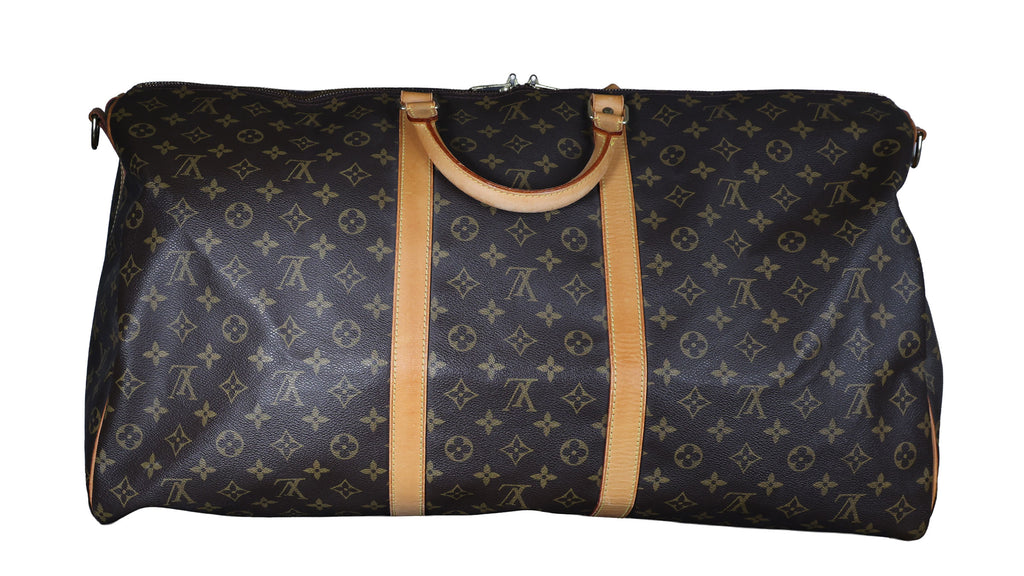 Preowned LOUIS VUITTON Vintage Keepall Bandouliere 60 Monogram Brown | Luxe Again Maison