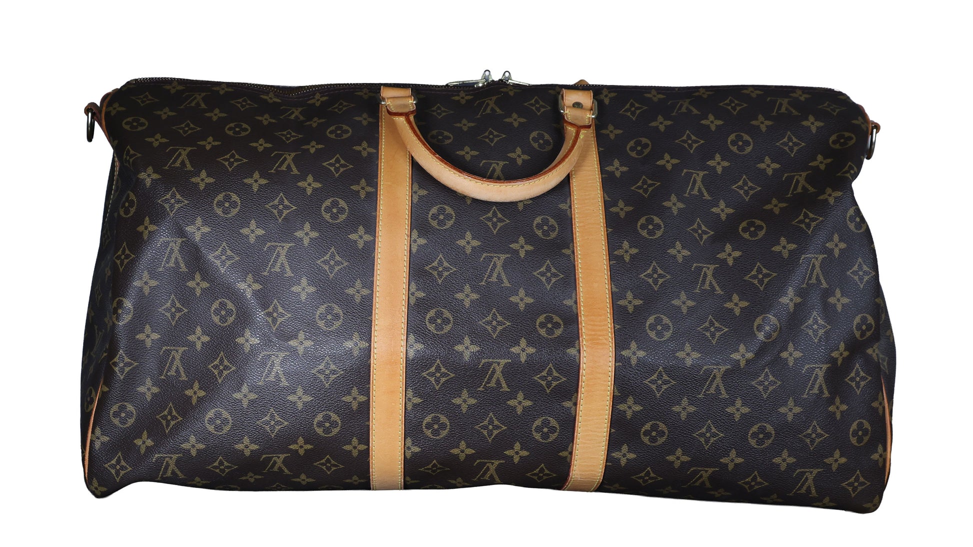 Preowned LOUIS VUITTON Vintage Keepall Bandouliere 60 Monogram Brown | Luxe Again Maison