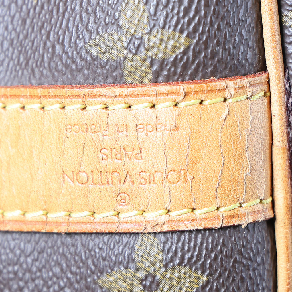 Preowned LOUIS VUITTON Vintage Keepall Bandouliere 60 Monogram Brown | Luxe Again Maison