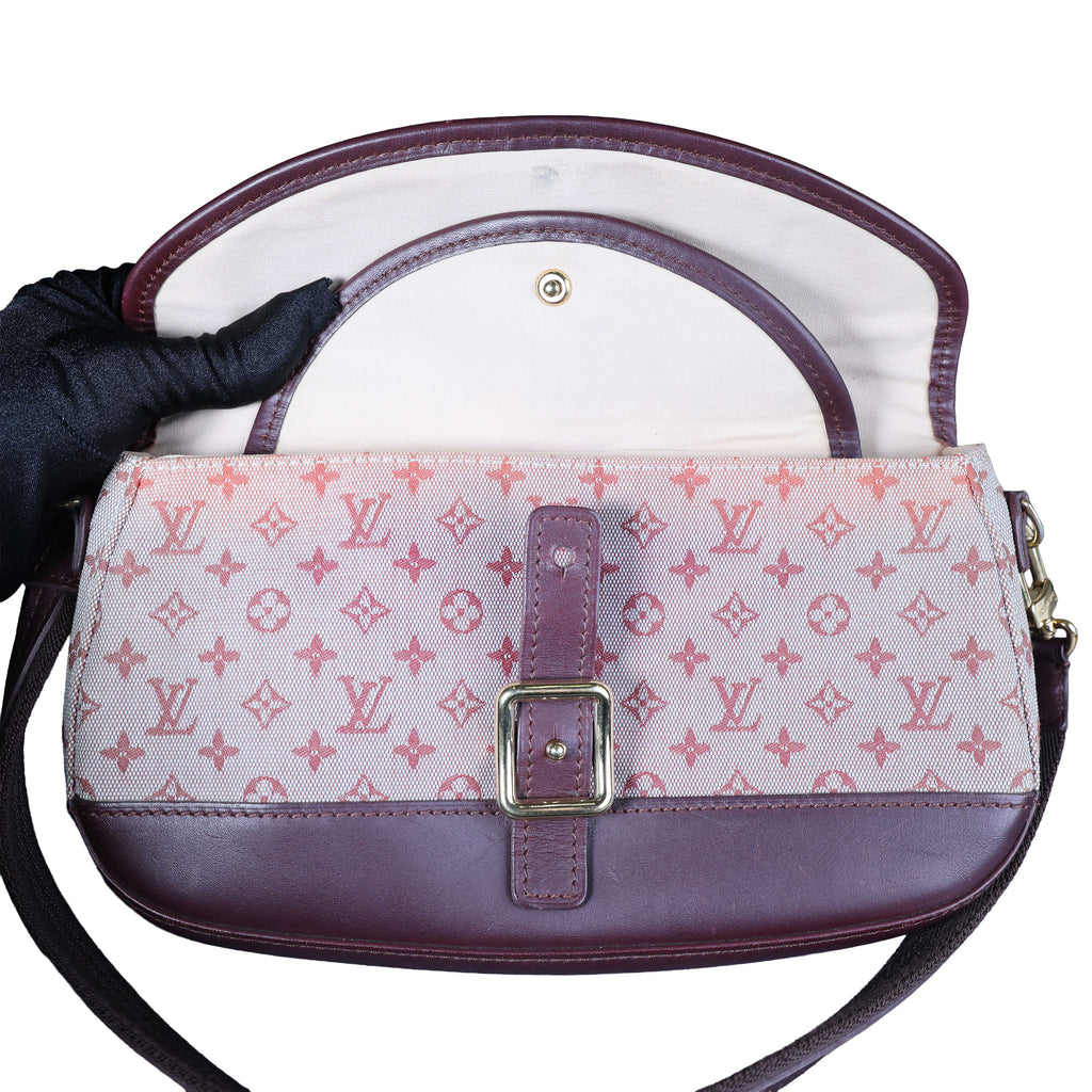 Preloved LOUIS VUITTON Vintage Mini Marjorie Monogram Pink Bag | Luxe Again Maison