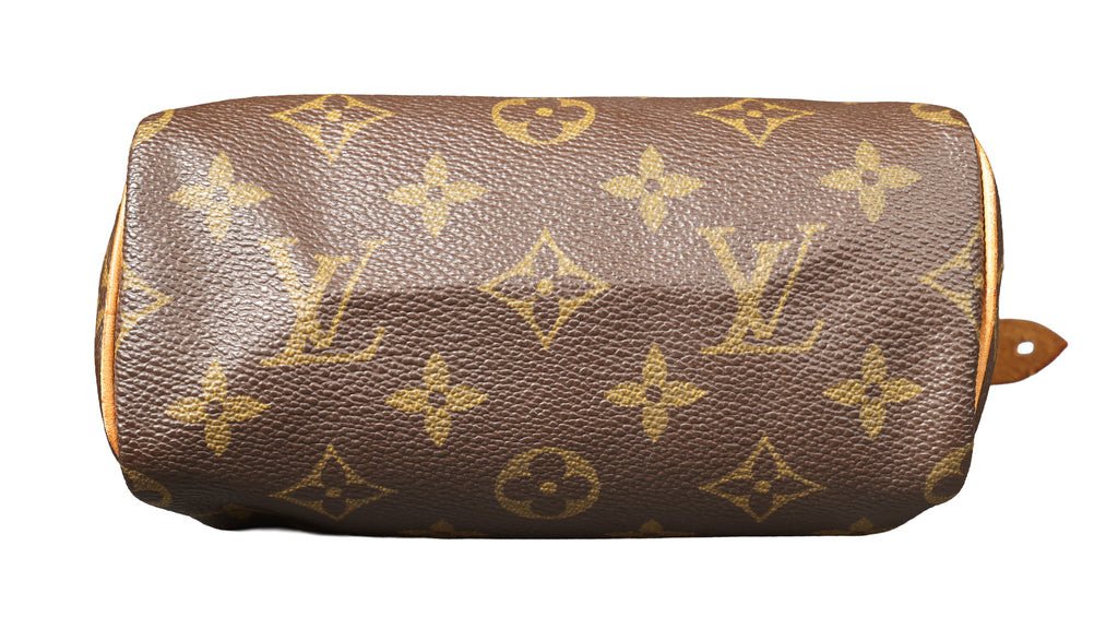 Preowned LOUIS VUITTON Vintage Mini HL Speedy Monogram Brown 1992 THXX72 | Luxe Again Maison
