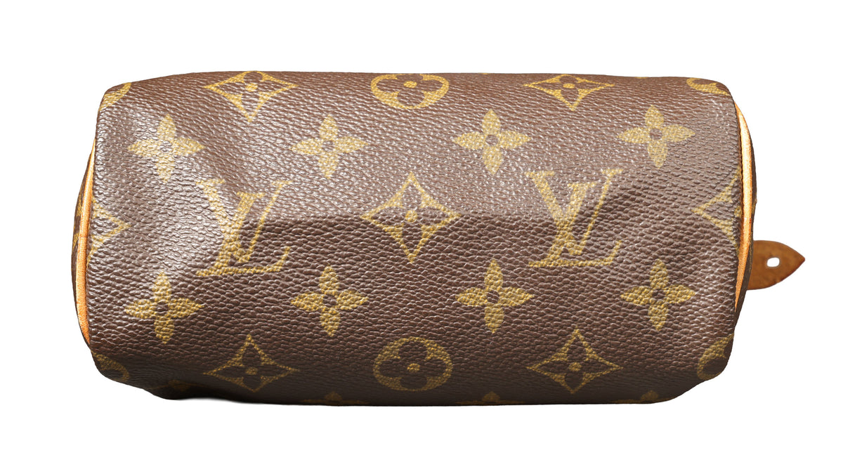 Preowned LOUIS VUITTON Vintage Mini HL Speedy Monogram Brown 1992 THXX72 | Luxe Again Maison