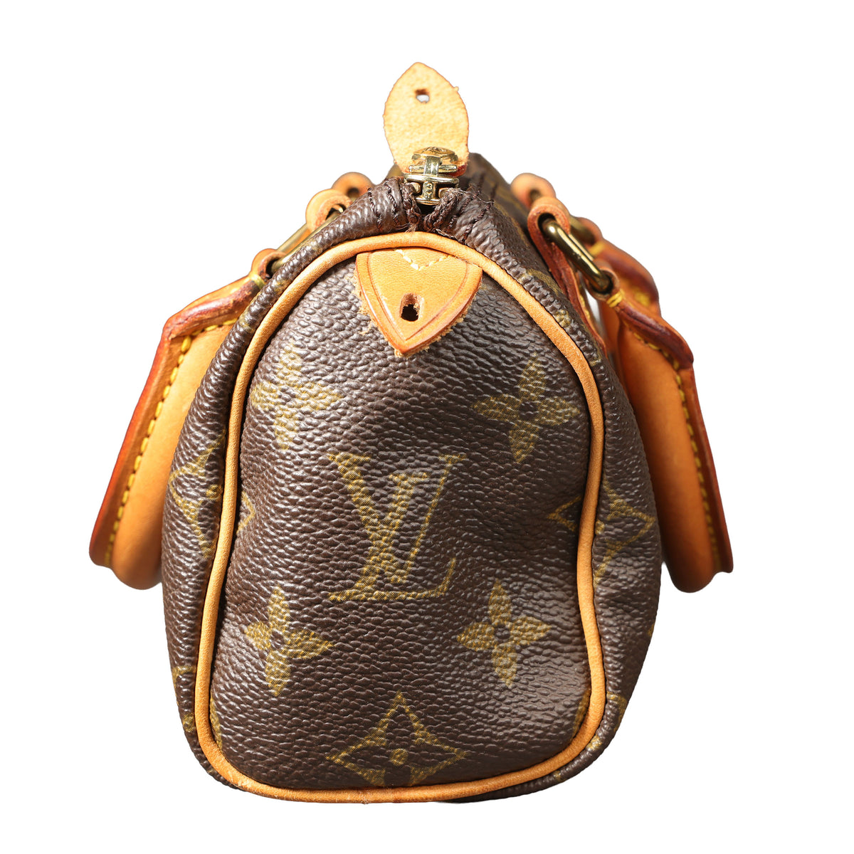 Preowned LOUIS VUITTON Vintage Mini HL Speedy Monogram Brown 1992 THXX72 | Luxe Again Maison