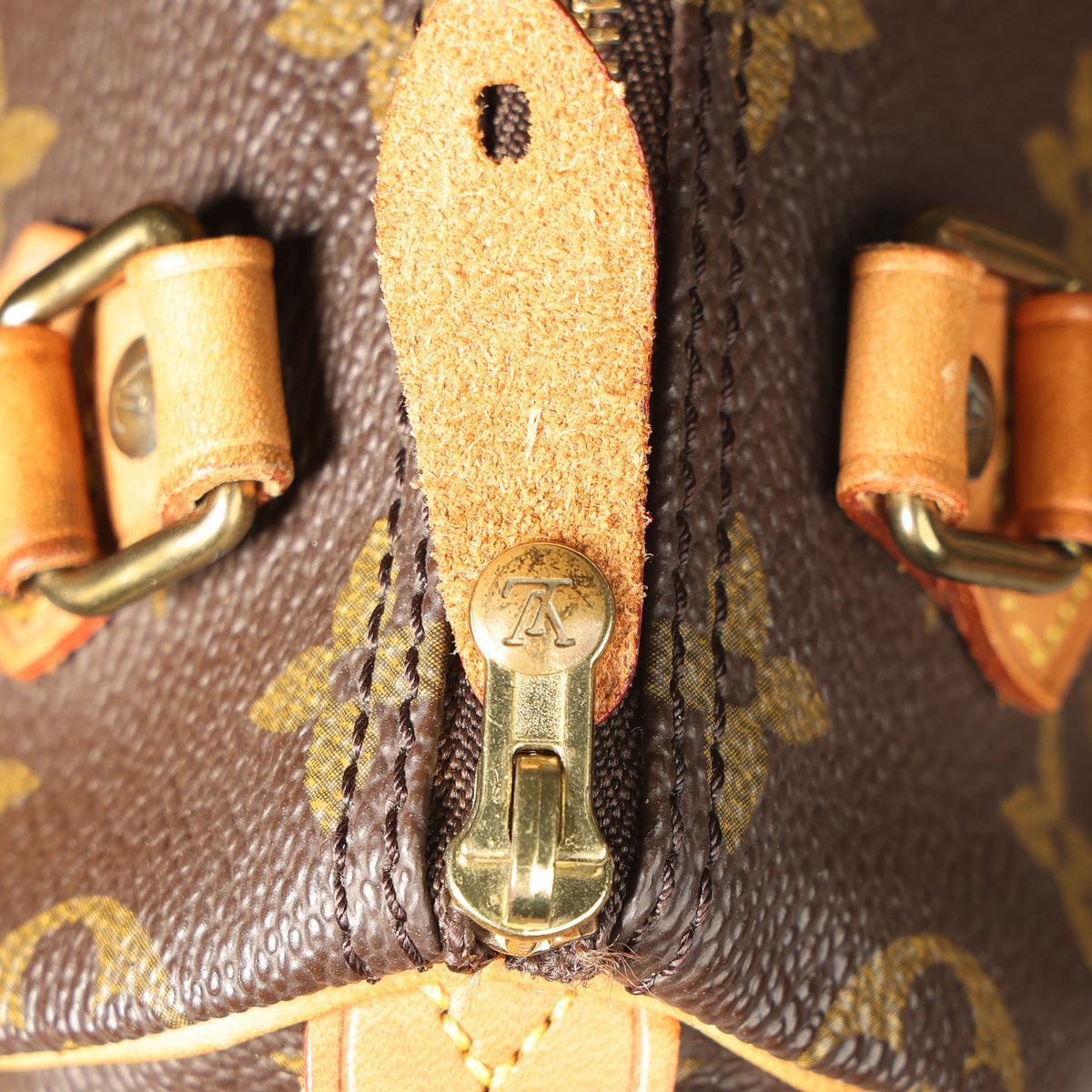 Preowned LOUIS VUITTON Vintage Mini HL Speedy Monogram Brown 1992 THXX72 | Luxe Again Maison