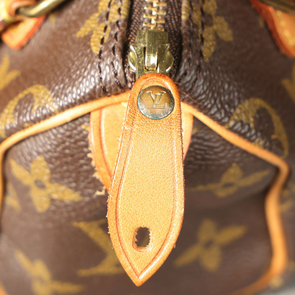 Preowned LOUIS VUITTON Vintage Mini HL Speedy Monogram Brown 1992 THXX72 | Luxe Again Maison