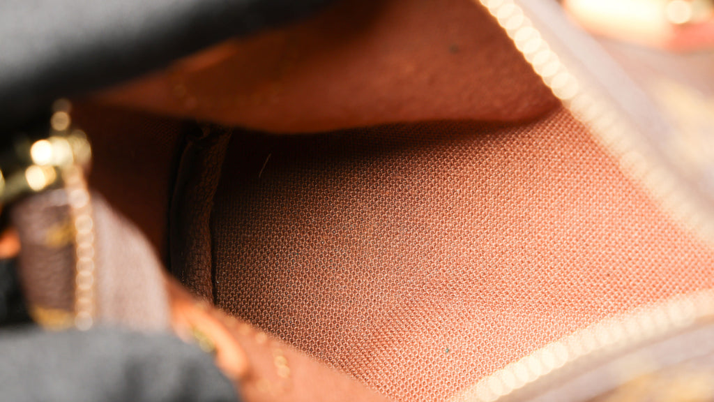 Preowned LOUIS VUITTON Vintage Mini HL Speedy Monogram Brown 1992 THXX72 | Luxe Again Maison