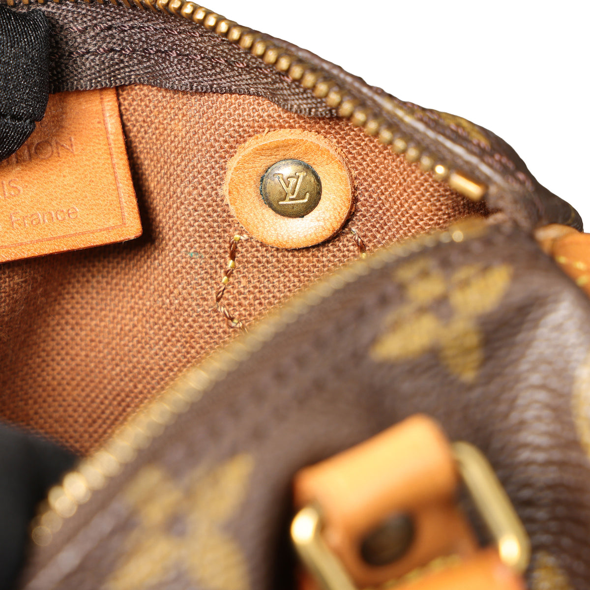 Preowned LOUIS VUITTON Vintage Mini HL Speedy Monogram Brown 1992 THXX72 | Luxe Again Maison