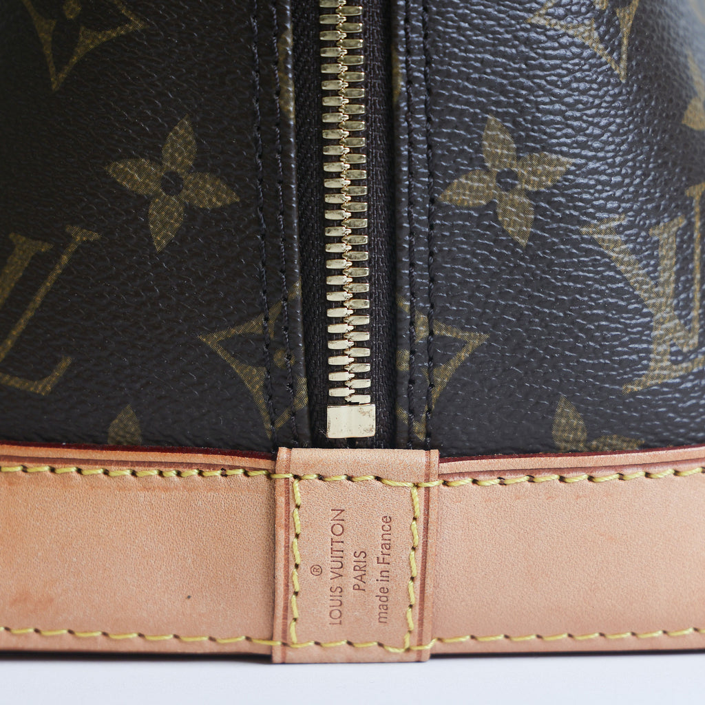 Preowned LOUIS VUITTON Alma PM Monogram Brown | Luxe Again Maison