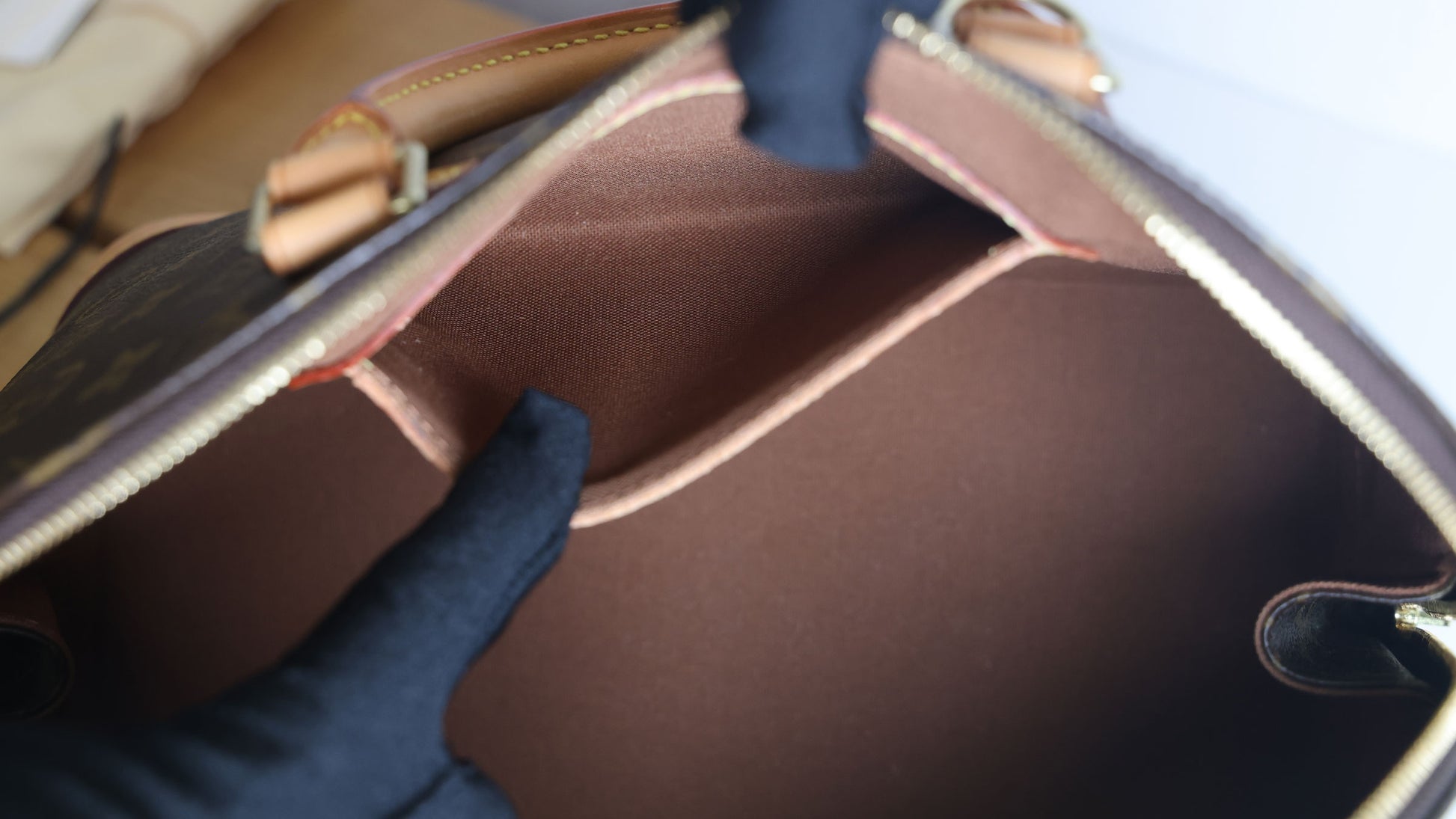 Preowned LOUIS VUITTON Alma PM Monogram Brown | Luxe Again Maison