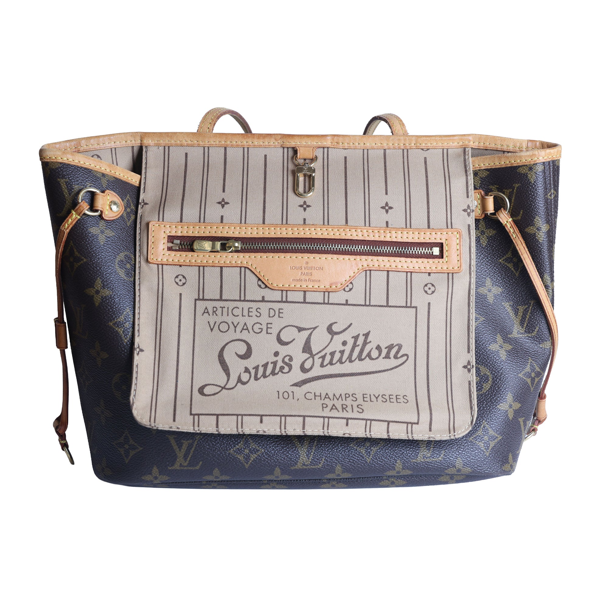 Preowned LOUIS VUITTON Monogram Neverfull PM Brown | Luxe Again Maison