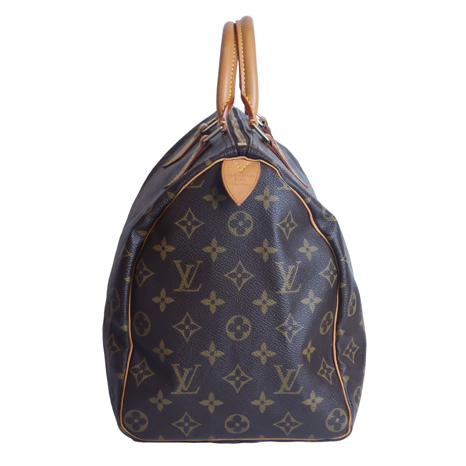 Preowned LOUIS VUITTON Speedy 35 Monogram Brown | Luxe Again Maison