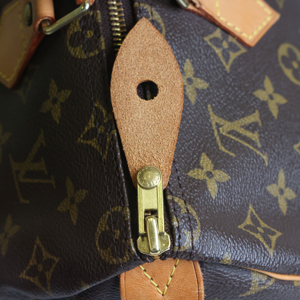 Preowned LOUIS VUITTON Speedy 35 Monogram Brown | Luxe Again Maison