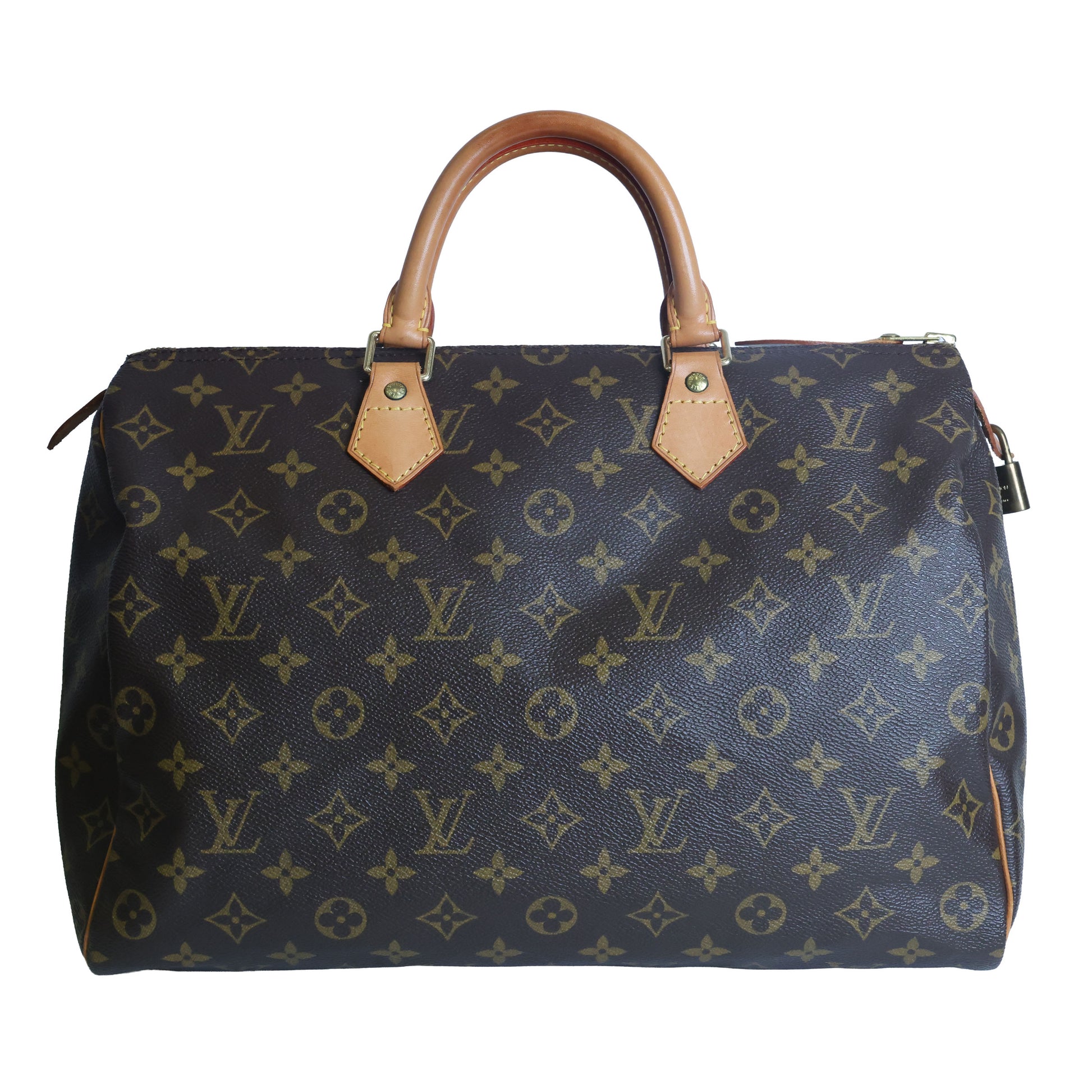 Preowned LOUIS VUITTON Speedy 35 Monogram Brown | Luxe Again Maison
