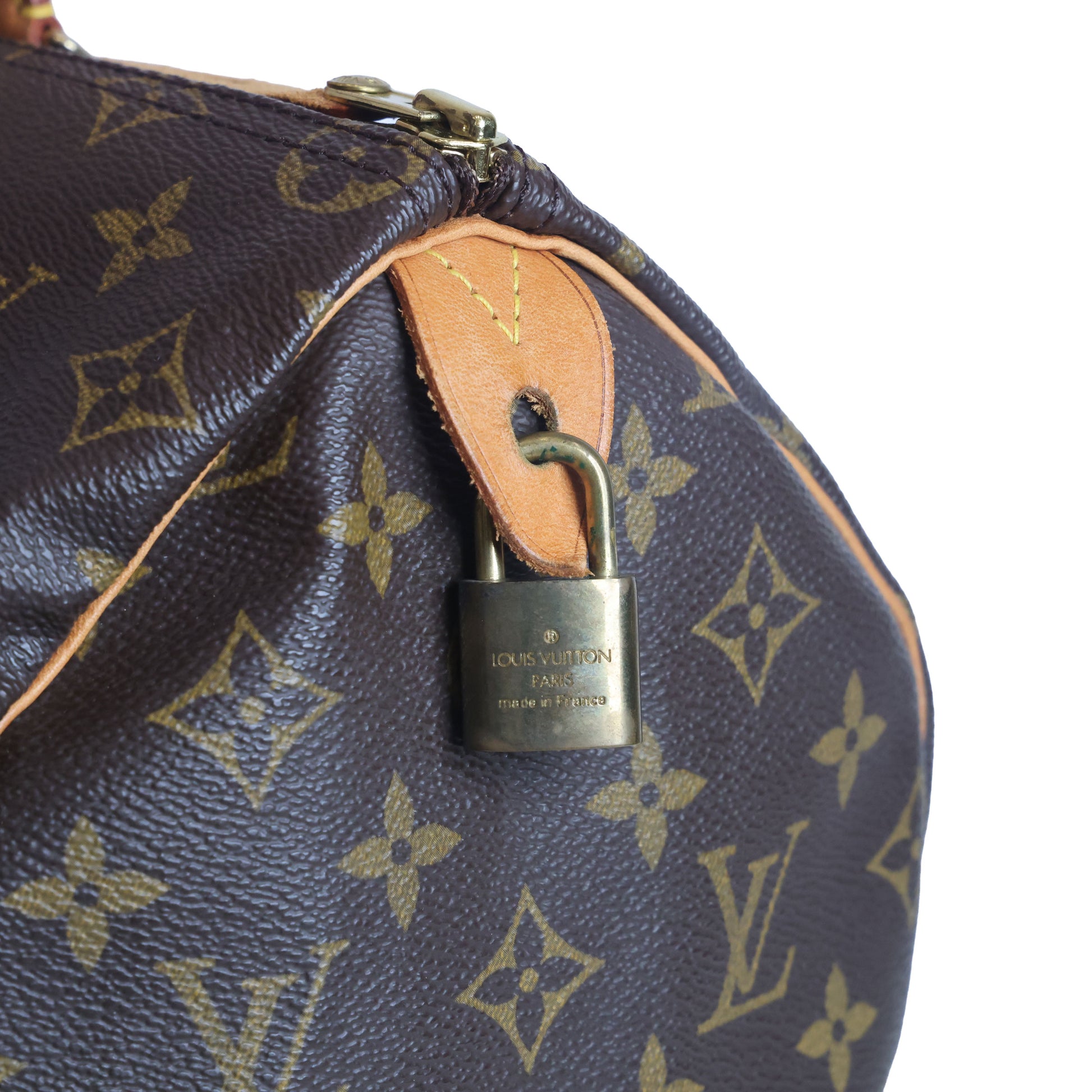 Preowned LOUIS VUITTON Speedy 35 Monogram Brown | Luxe Again Maison