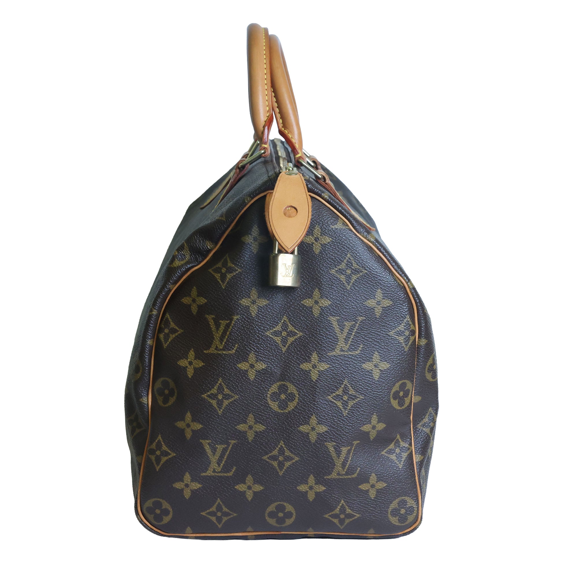 Preowned LOUIS VUITTON Speedy 35 Monogram Brown | Luxe Again Maison