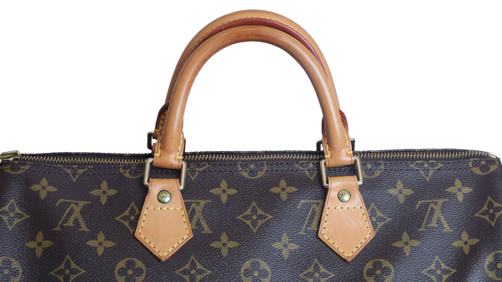 Preowned LOUIS VUITTON Speedy 35 Monogram Brown | Luxe Again Maison