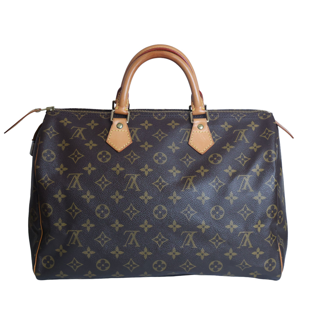 Preowned LOUIS VUITTON Speedy 35 Monogram Brown | Luxe Again Maison