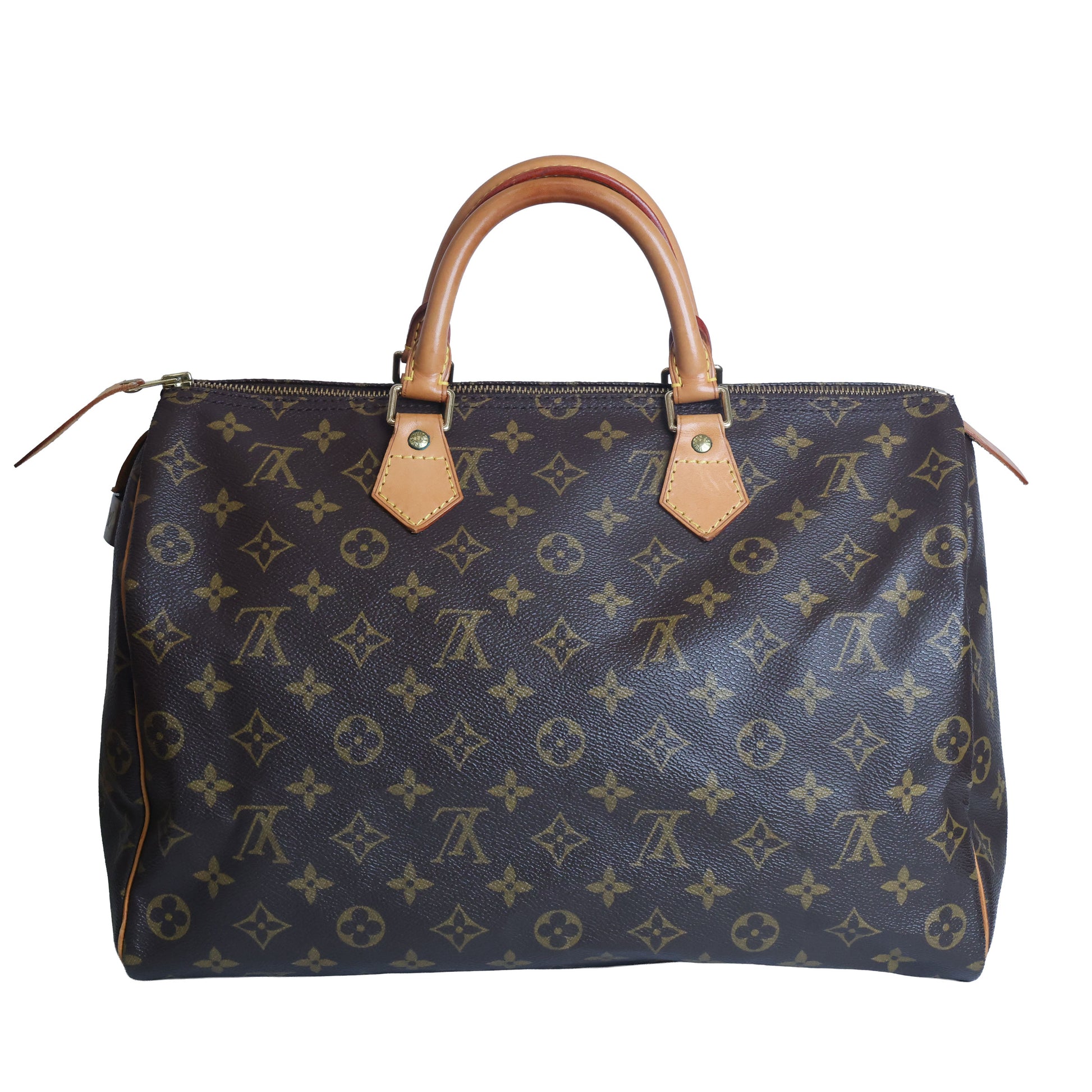 Preowned LOUIS VUITTON Speedy 35 Monogram Brown | Luxe Again Maison