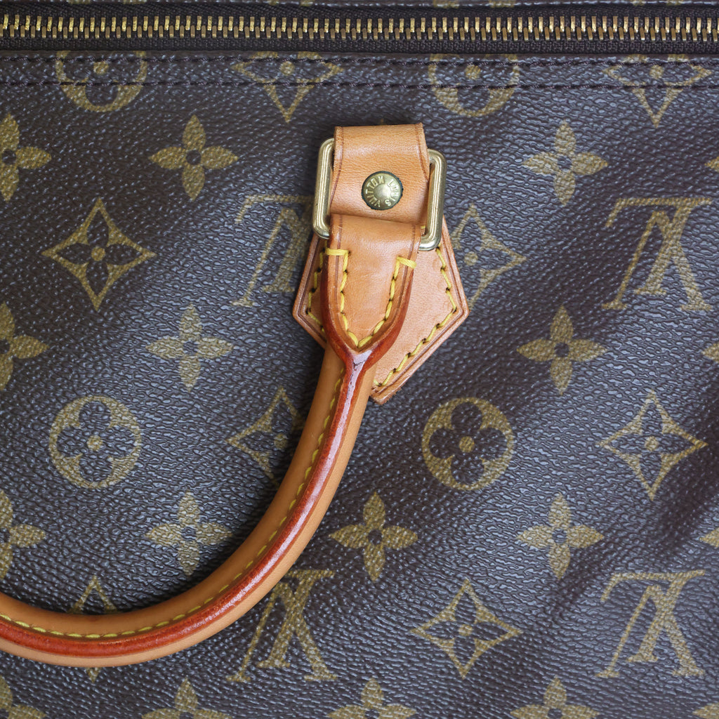 Preowned LOUIS VUITTON Speedy 35 Monogram Brown | Luxe Again Maison