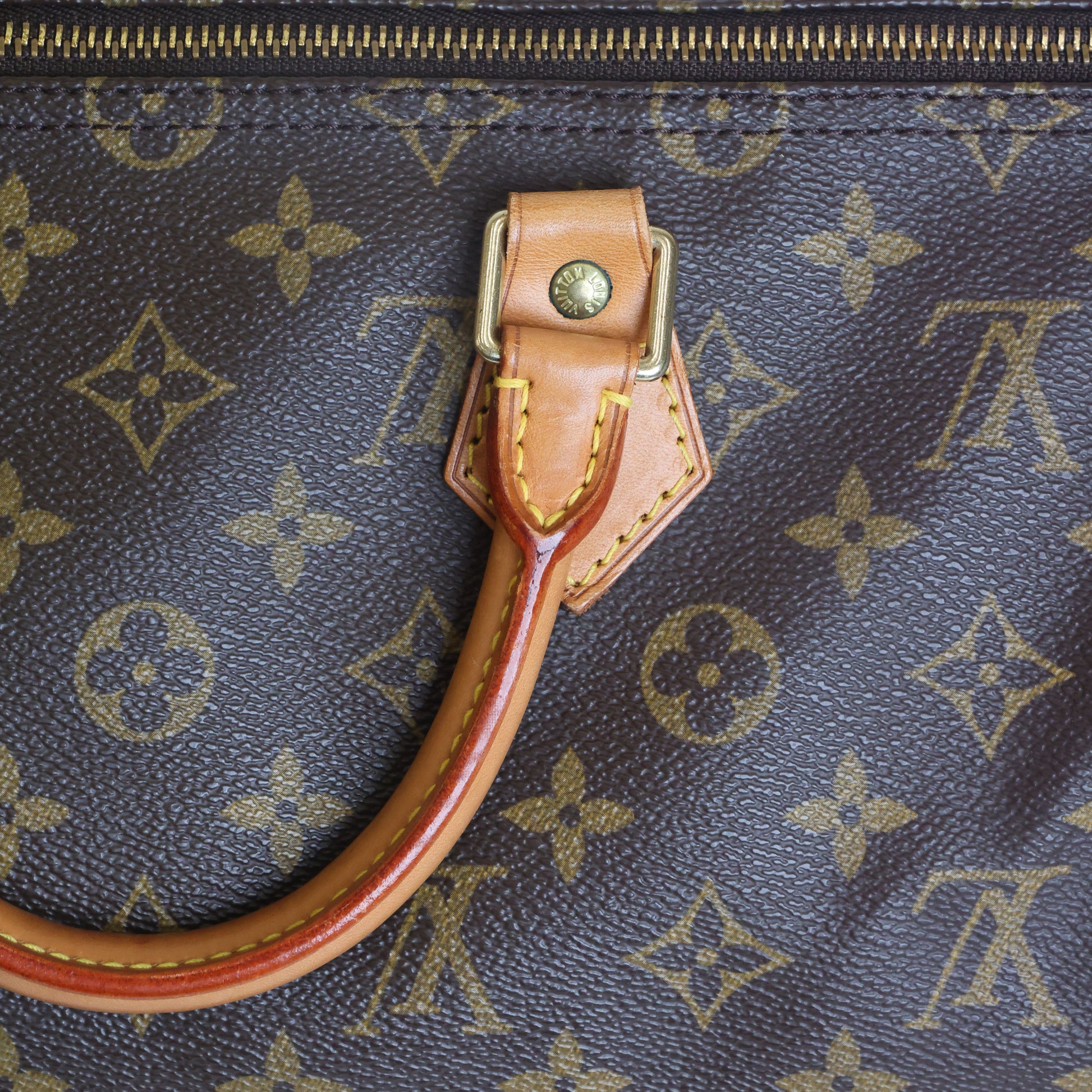 Preowned LOUIS VUITTON Speedy 35 Monogram Brown | Luxe Again Maison