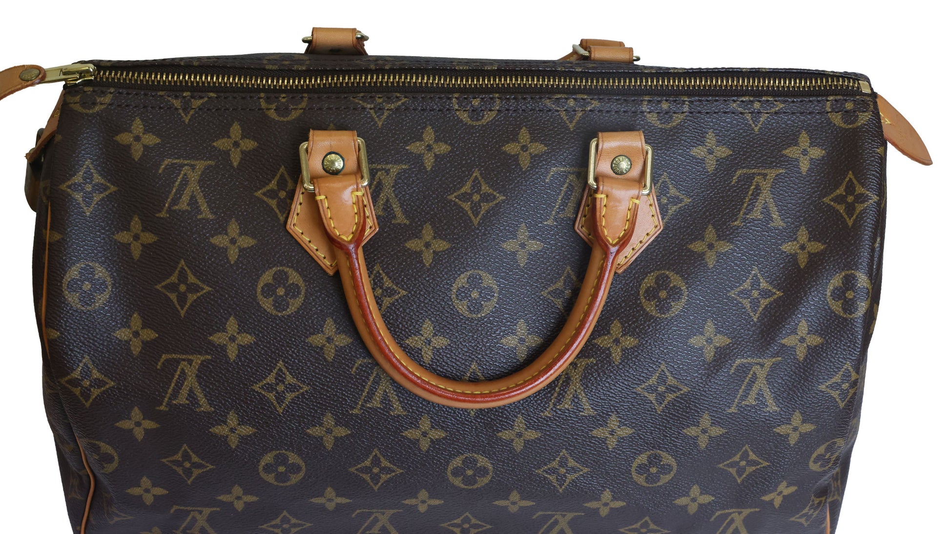 Preowned LOUIS VUITTON Speedy 35 Monogram Brown | Luxe Again Maison