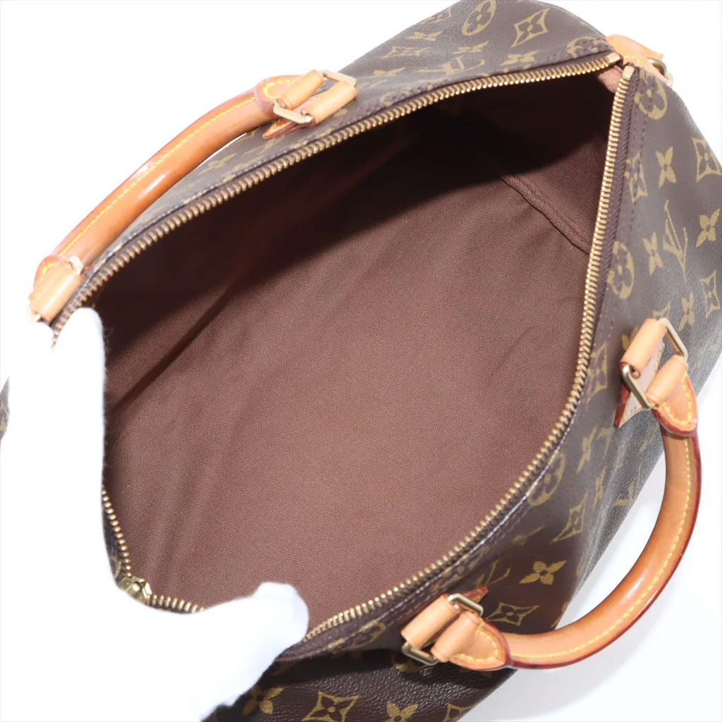 Preowned LOUIS VUITTON Speedy 35 Monogram Brown | Luxe Again Maison
