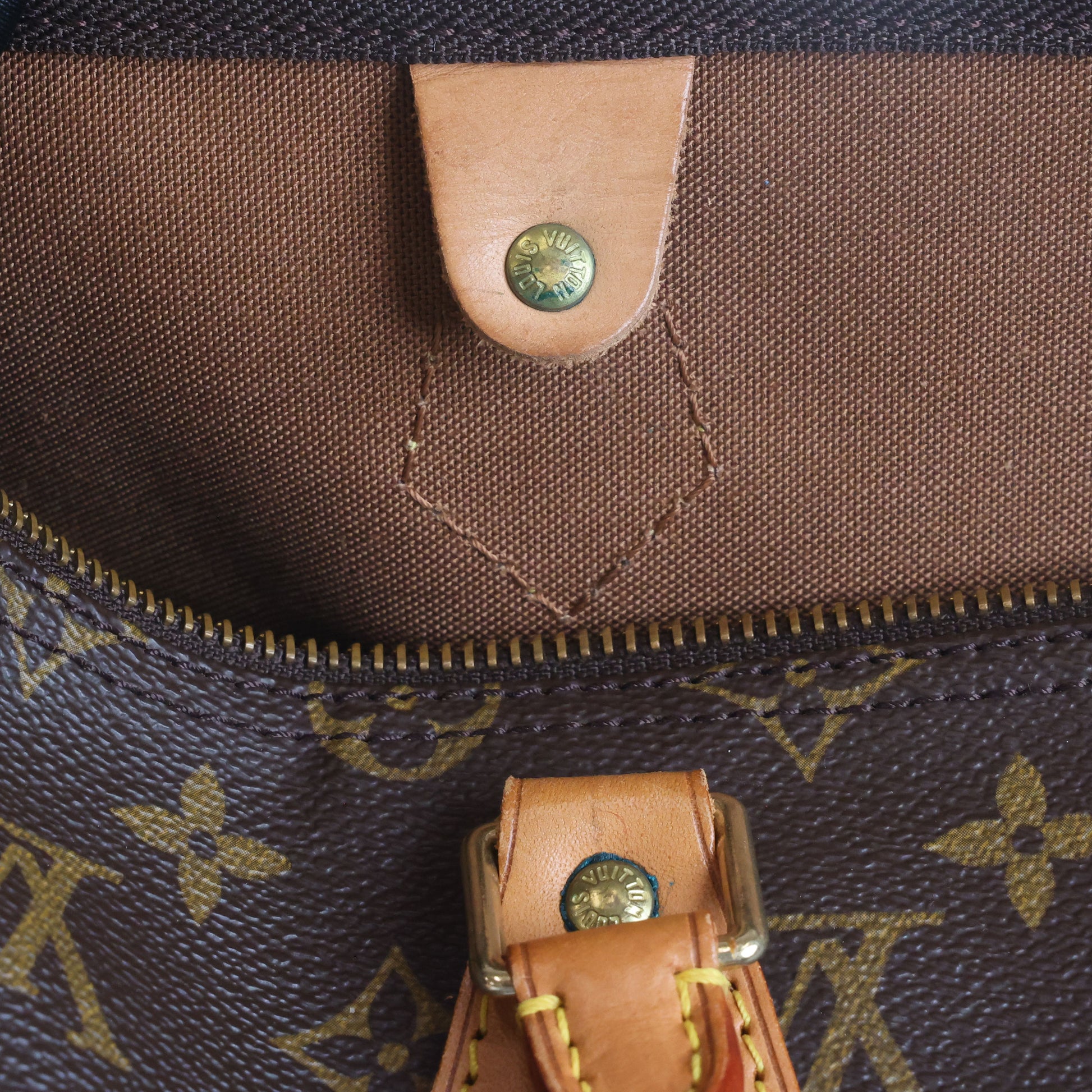 Preowned LOUIS VUITTON Speedy 35 Monogram Brown | Luxe Again Maison