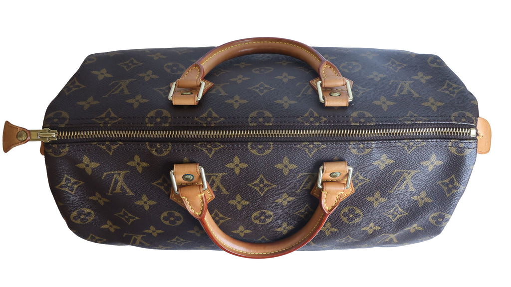 Preowned LOUIS VUITTON Speedy 35 Monogram Brown | Luxe Again Maison