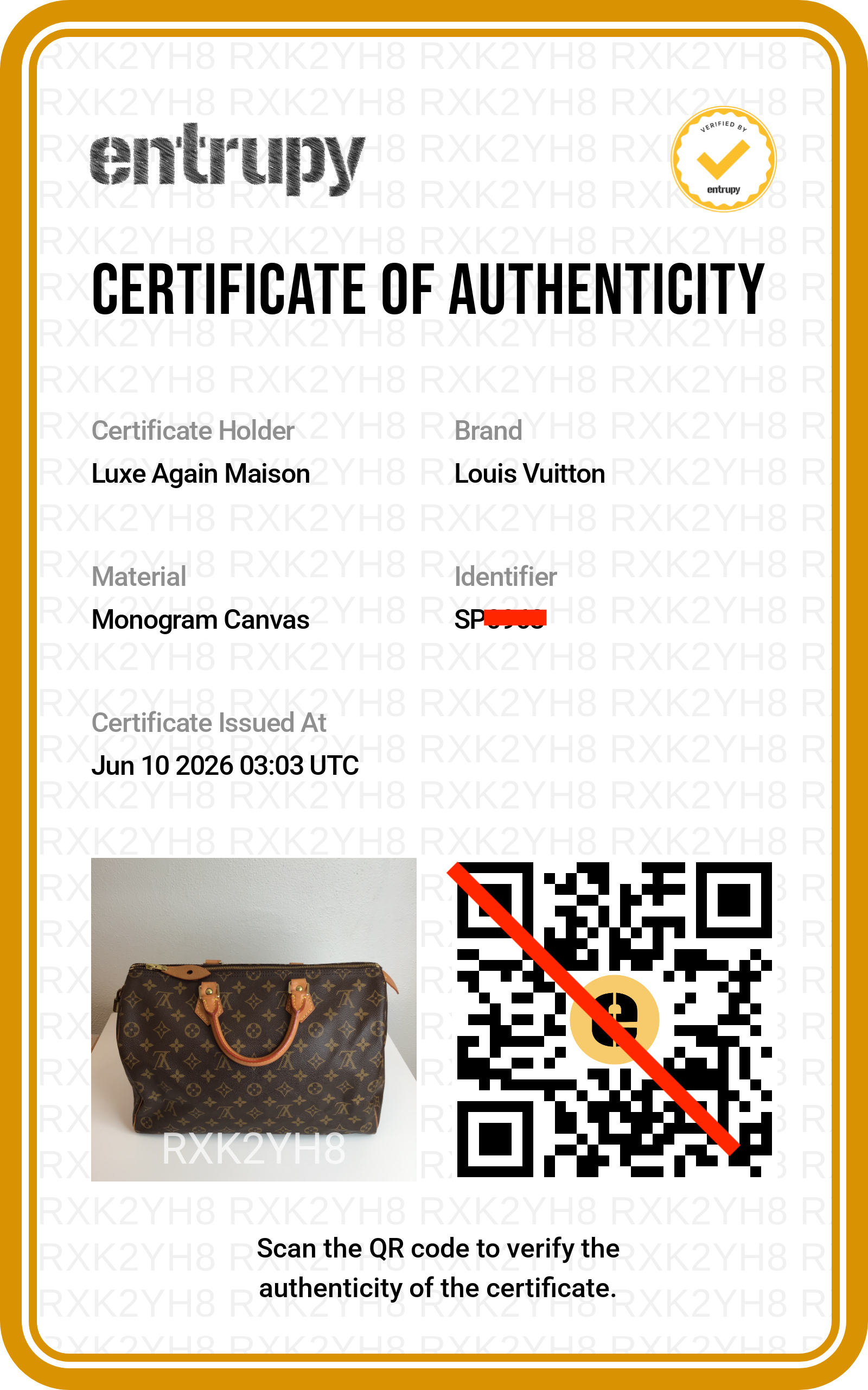 Preowned LOUIS VUITTON Speedy 35 Monogram Brown | Luxe Again Maison