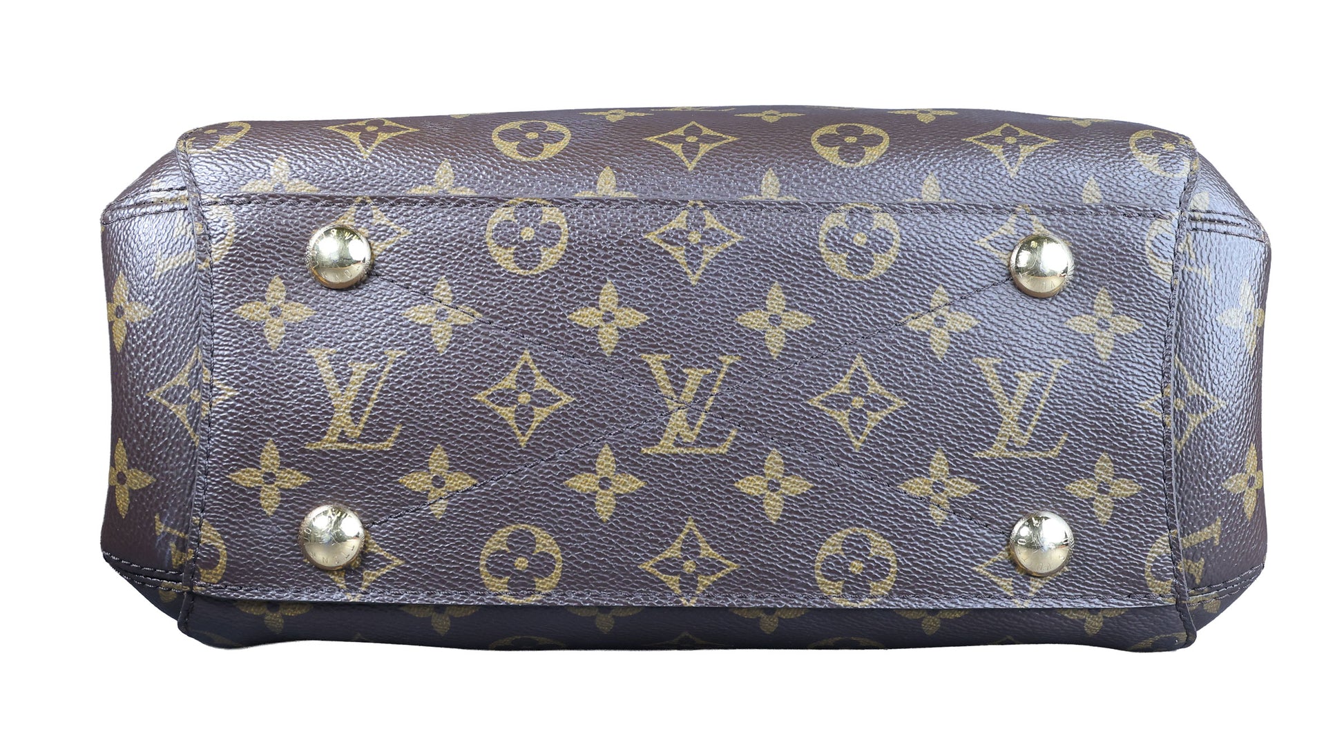Preowned LOUIS VUITTON Montaigne BB Monogram Canvas x Leather Bag | Luxe Again Maison
