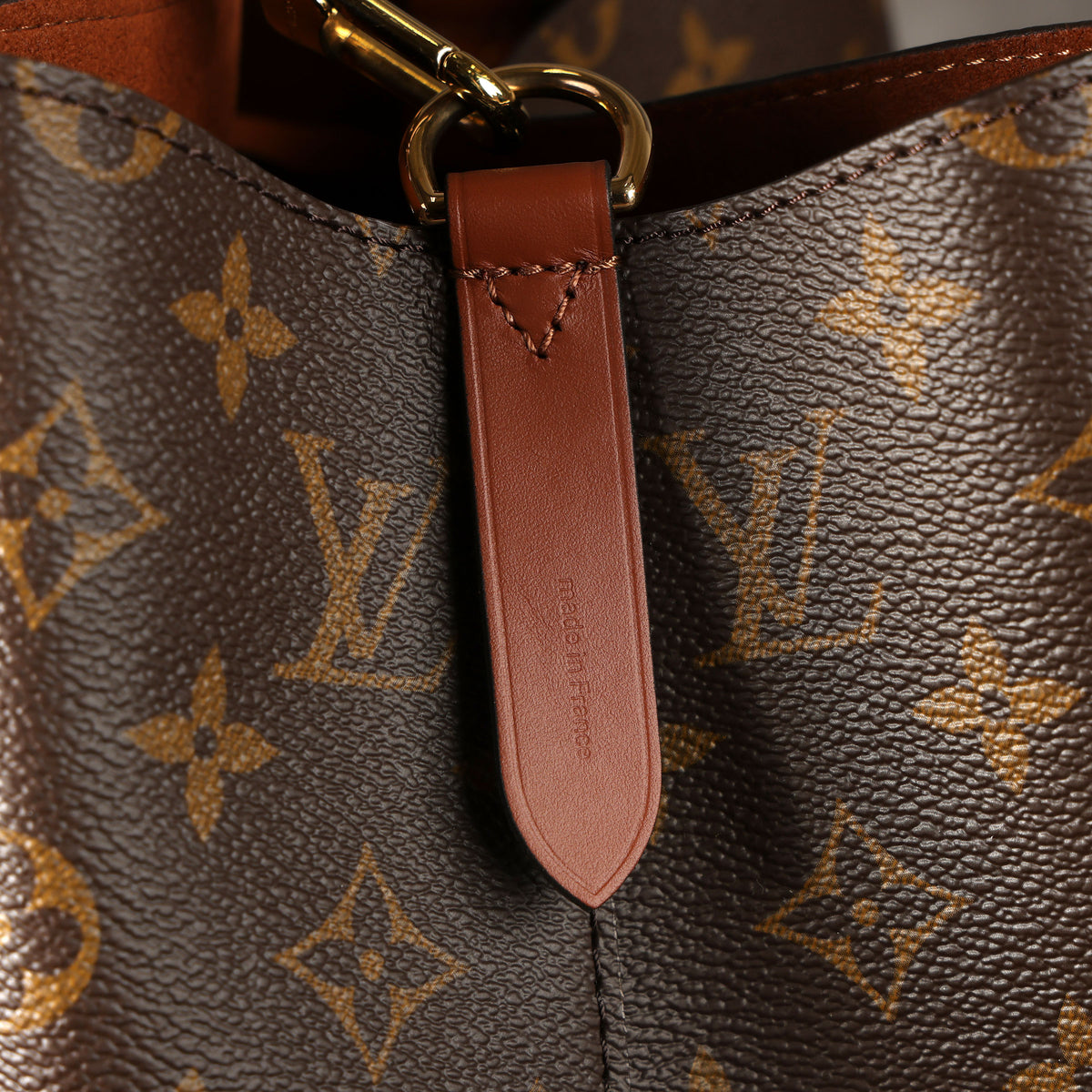 Preowned LOUIS VUITTON NeoNoe MM Monogram Canvas & Leather Brown | Luxe Again Maison