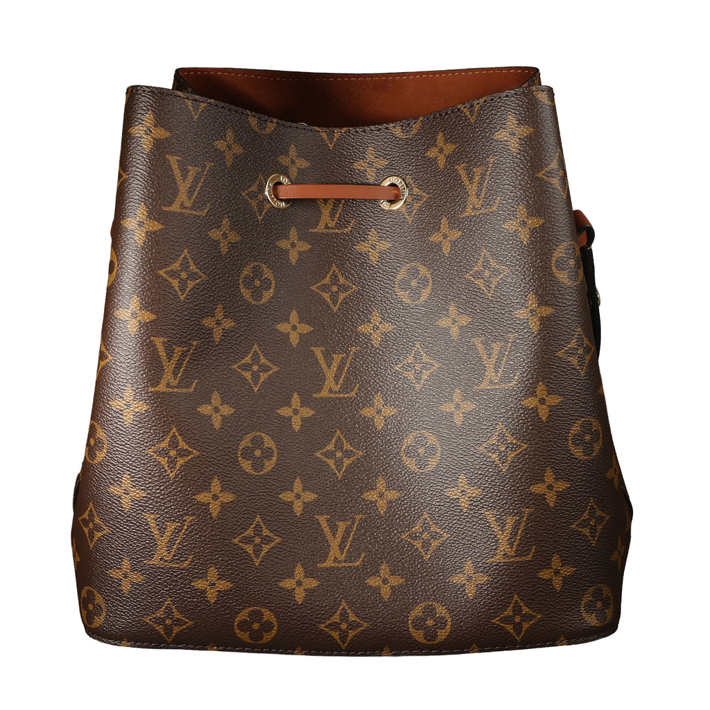 Preowned LOUIS VUITTON NeoNoe MM Monogram Canvas & Leather Brown | Luxe Again Maison