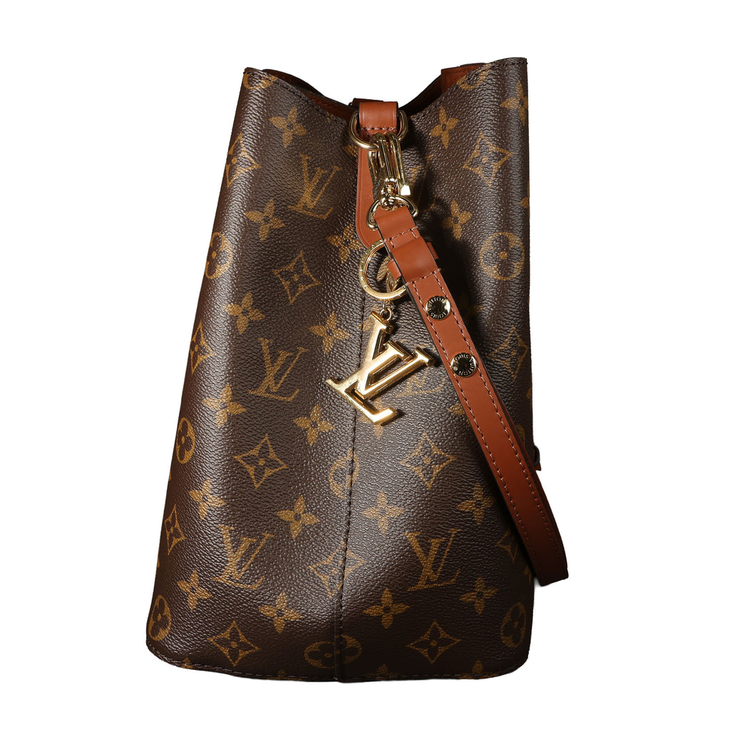 Preowned LOUIS VUITTON NeoNoe MM Monogram Canvas & Leather Brown | Luxe Again Maison
