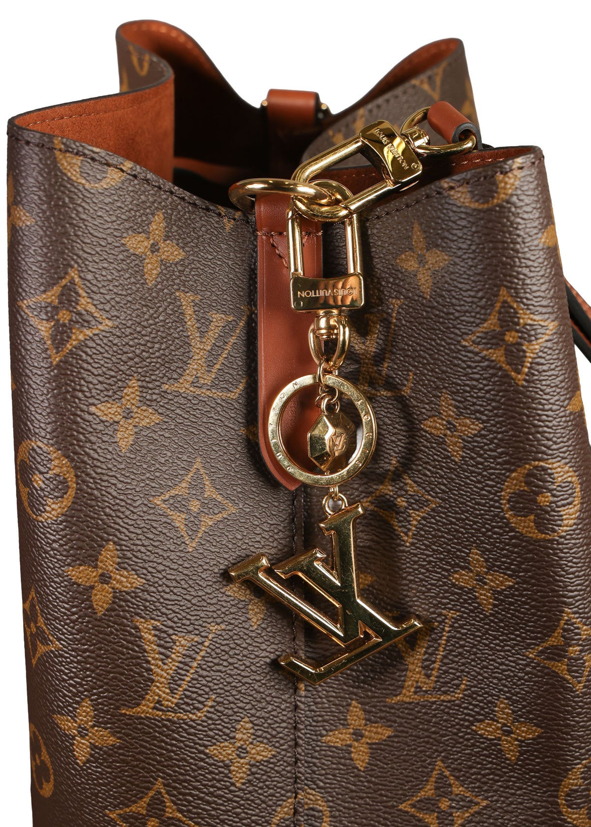 Preowned LOUIS VUITTON NeoNoe MM Monogram Canvas & Leather Brown | Luxe Again Maison