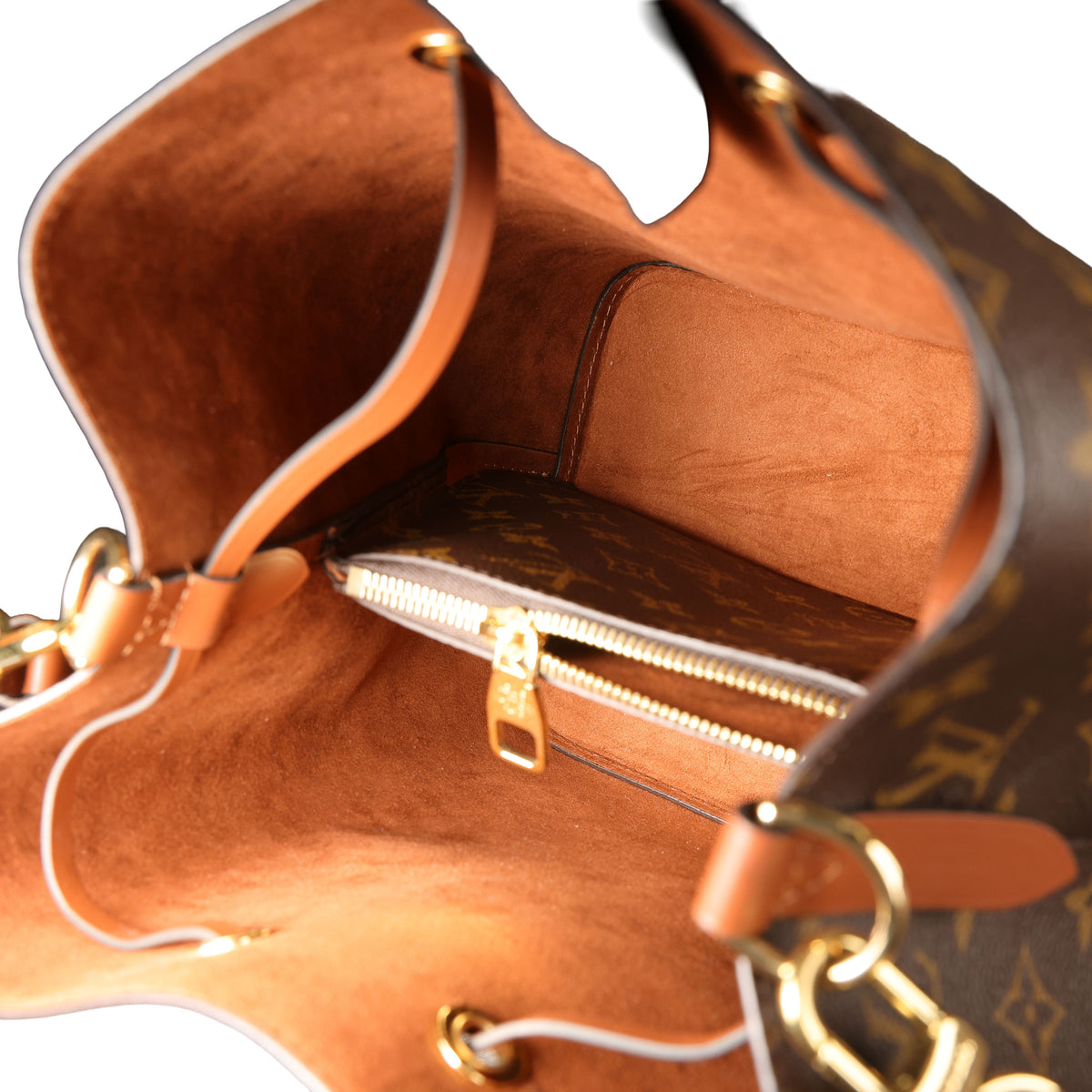 Preowned LOUIS VUITTON NeoNoe MM Monogram Canvas & Leather Brown | Luxe Again Maison